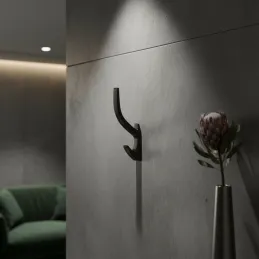 Vješalica KOS / Crna mat