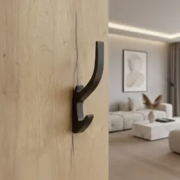 Vješalica KOS / Crna mat