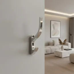 Stalak za odjeću KOS / sjajni krom