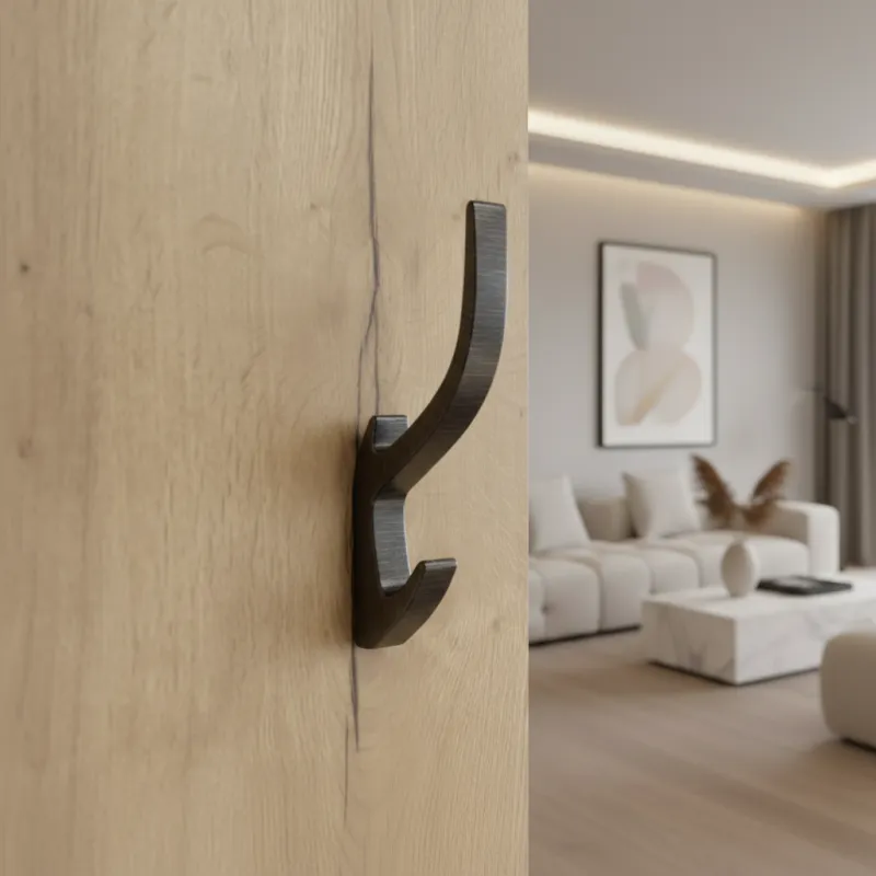 Vješalica KOS / Crna brušena