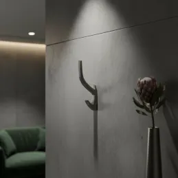 Vješalica KOS / Crna brušena