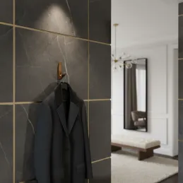 Kvačica KOS Mini / Brušeni mesing