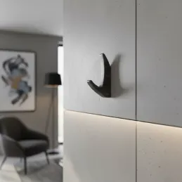 Stalak za odjeću KOS Mini / Crno brušeni