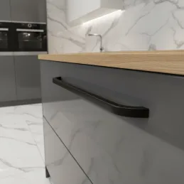 Ručica VIDOS / Crna mat