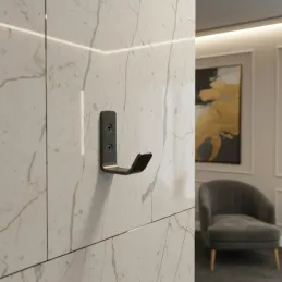 Vješalica LEILA / Crna mat