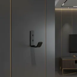 Vješalica LEILA / Crna mat