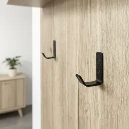 Vješalica LEILA / Crna mat