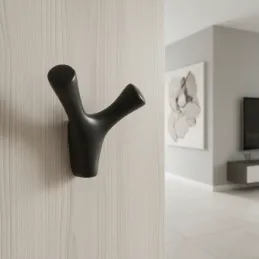 Vješalica YPSILON / Crna mat