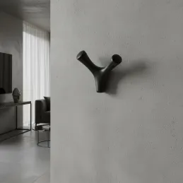 Vješalica YPSILON / Crna mat