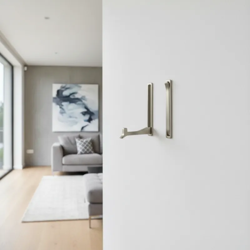 Sklopivi vješalica za ugradnju VERNON Mini / Brušeni nikal