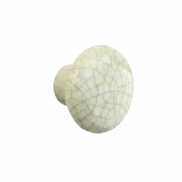 Gumb FRAGILE / Napuknuti porculan krem