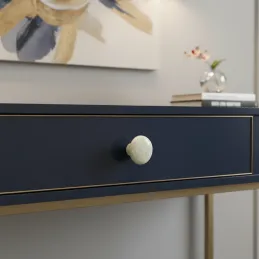 Gumb FRAGILE / Napuknuti porculan krem