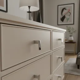 Gumb PRAKTIS / sjajni krom