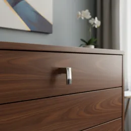 Gumb PRAKTIS / sjajni krom