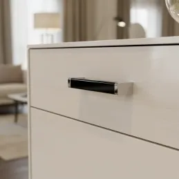 Ručka IBIS Crna / Krom