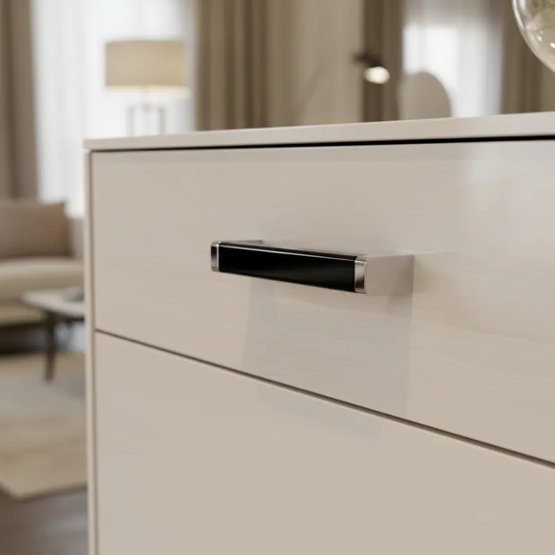 Ručka IBIS Crna / Krom