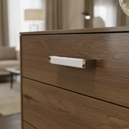 Ručka IBIS Bijela / Krom