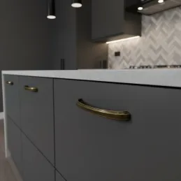 Ručka ARLES / Sjajni mesing patina