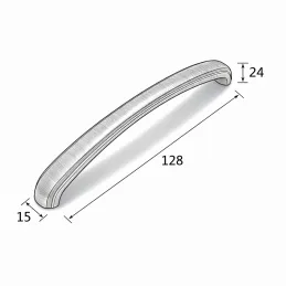 Ručka ARLES / Sjajni mesing patina