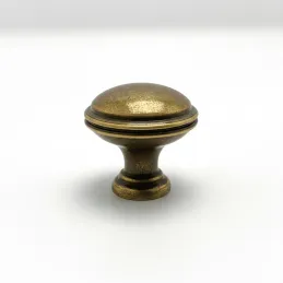 Ručka knopka ARLES / Sjajni mesing patina