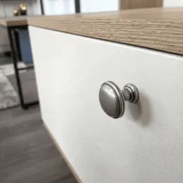 Ručka knopka ARLES / Starinsko srebrna