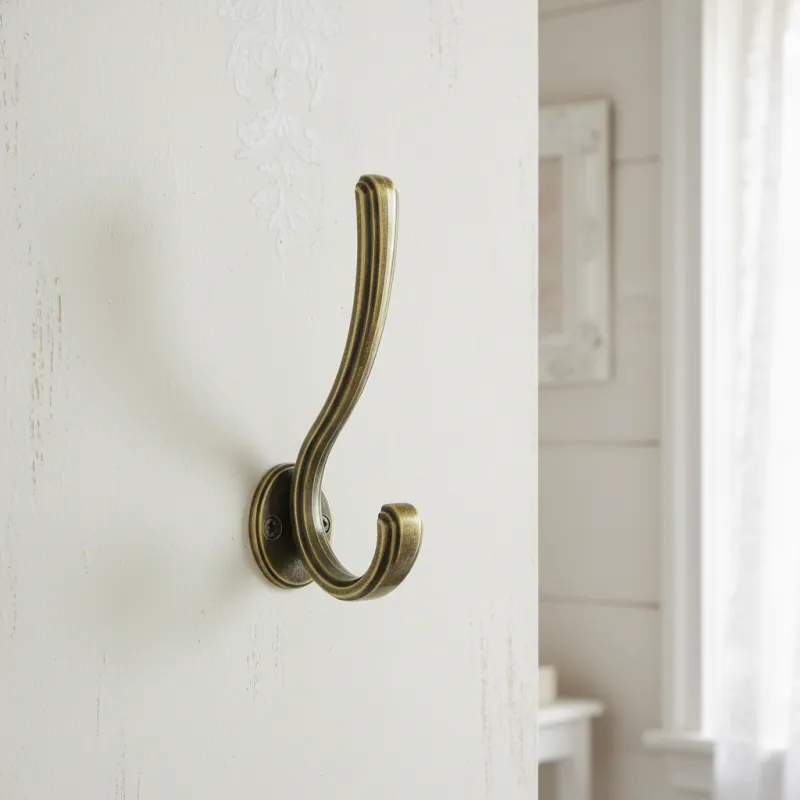 Namještajna vješalica ARLES / Sjajna mesing patina