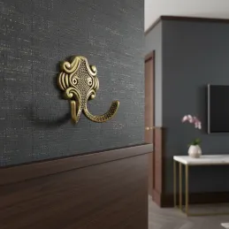 Rustikalni vješalica VENICE Mini / Antikni mesing