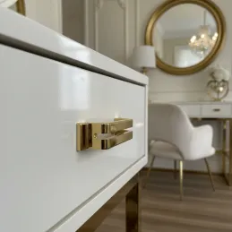 Plastična ručkica MAURICIUS / Zlatna