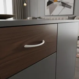 Plastična ručka ASTOR / Bijela