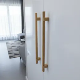 Drvena ručka LEO / Prirodni hrast