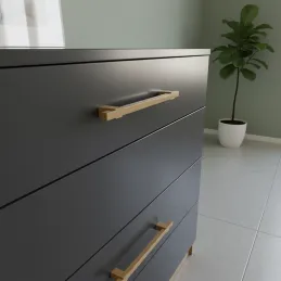 Drvena ručka LEO / Prirodni hrast