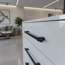 Drvena ručka LEO / Crni hrast