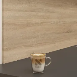 Stražnji dio radne ploče Hrast Bardolino prirodni / H1145