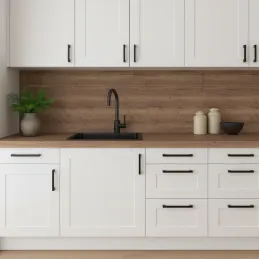 Zaštitna pregrada za radnu ploču Hrast Halifax duhan / H1181