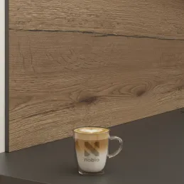 Zaštitna pregrada za radnu ploču Hrast Halifax duhan / H1181