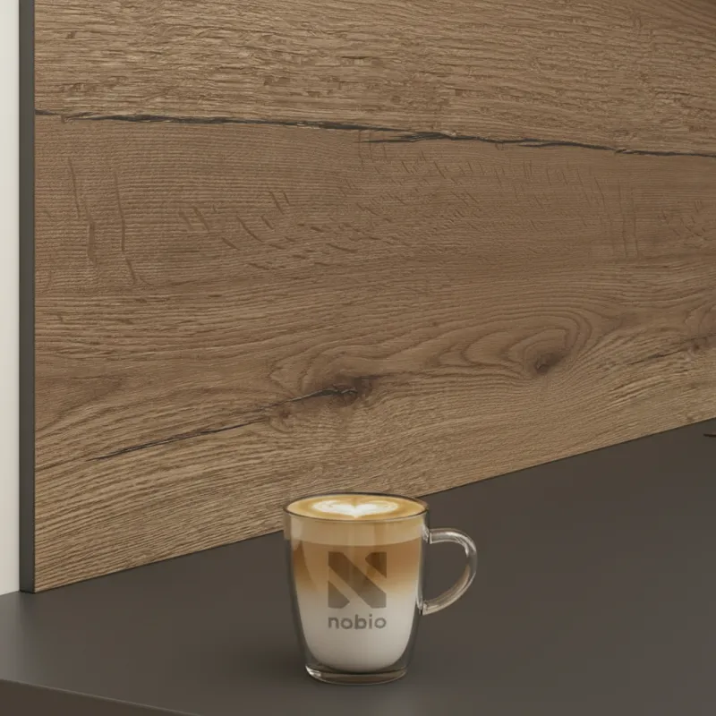 Zaštitna pregrada za radnu ploču Hrast Halifax duhan / H1181