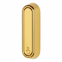 Izvlačna vješalica COSTA / Sjajno zlatna