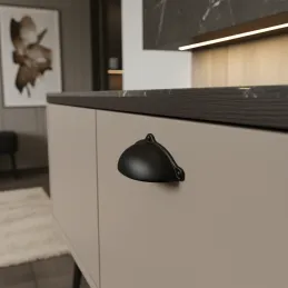 Ručka MELANIE / Crna mat