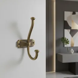 Namještajna kuka PORTO / Antikni mesing