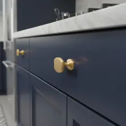 Ručka knopka AMADORA / Starožuto zlato