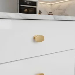 Ručka knopka AMADORA / Starožuto zlato