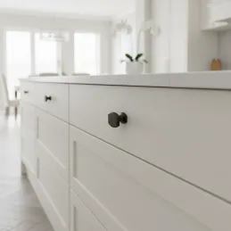 Ručka knopka AMADORA / Crna mat