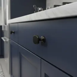 Ručka knopka AMADORA / Crna mat