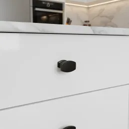 Ručka knopka AMADORA / Crna mat