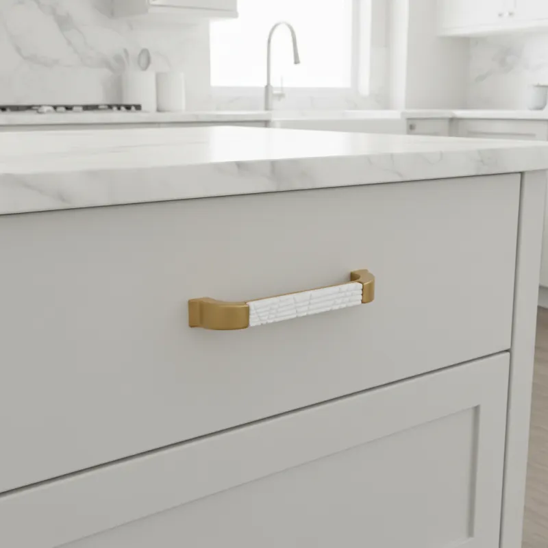 Keramička ručka BRAGA / Staro zlato