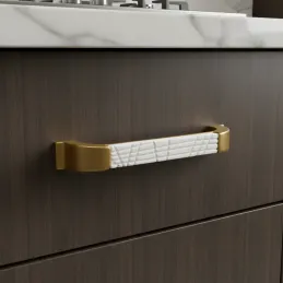 Keramička ručka BRAGA / Staro zlato