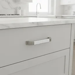 Keramička ručka BRAGA / Brušeni nikel