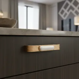 Keramička ručka FARO / Mat zlatna