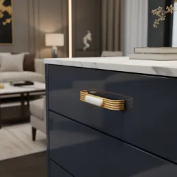 Keramička ručka FARO / Mat zlatna