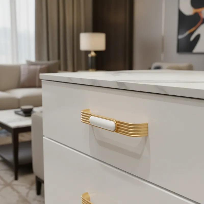 Keramička ručka FARO / Mat zlatna